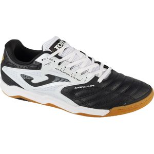 Joma - Cancha In - Futsal Schoenen - Zwart - Synthetisch Leer - Ademend Mesh