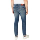 Pepe Jeans - Slim Jeans Hatch - Spijkerbroek - Blauw - 98% Katoen, 2% Elastaan