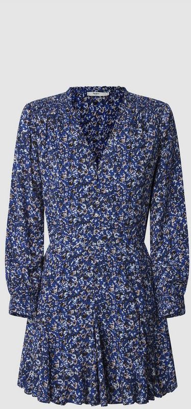 Jurkje - Langemouwen - Blauw - Polyester