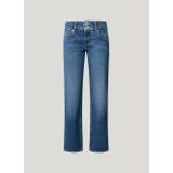 Retro Chic - Rechte Jeans - Felblauw - Stretchstof