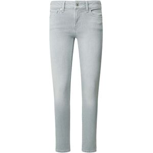 Pepe Jeansvoor vrouwen. PL204583UI7 Jeans in skinny pasvorm Soho grijs (24/30), Casual, Katoen, Denim