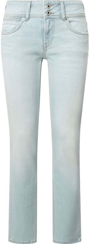 Pepe Jeans - Slim fit jeans - Lichtblauw - SLIM JEANS LW - Met Dubbele Knoopsluiting