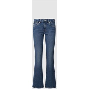 Pepe Jeansvoor vrouwen. PL204732EE3 Blauwe Piccadilly bootcut jeans (25/30), Casual, Katoen, Denim, Duurzaam