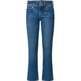 Pepe Jeans - Slim-Fit Jeans - Blauw - Stretch Denim - Verweerd Effect