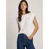 Pepe Jeans - Blooma - T-shirt - Zacht - Losse Pasvorm