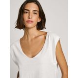 Pepe Jeans - Lotti - T-shirt - Wit - Katoen