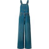 Pepe Jeans - PL230515 Sabrina - Tuinbroek - Blauw - Casual - Katoen - Denim - Mouwloos