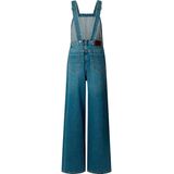 Pepe Jeans - PL230515 Sabrina - Tuinbroek - Blauw - Casual - Katoen - Denim - Mouwloos