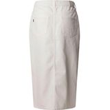 Spijkerrok - Wit - Katoen - Hoge Taille met Split