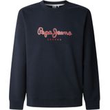 Pepe Jeans - PM3012300A110 - Sweatshirt - Blauw - Crew Neck