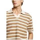 Pepe Jeans - Lamar Knit Polo - Beige - Heren Poloshirt