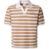 Pepe Jeans - Lamar Knit Polo - Beige - Heren Poloshirt
