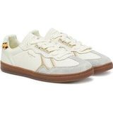 Pepe Jeans - Ball Fun - Sneakers - Neutraal - Koeien Suède - Gerecycled Leer