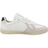 Pepe Jeans - Ball Club - Sneakers - Monochroom - Koeniensuède en Gerecycled Leer