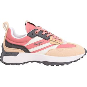 Pepe Jeans - Lucky Mains - Sneakers - Kleur - Materiaal