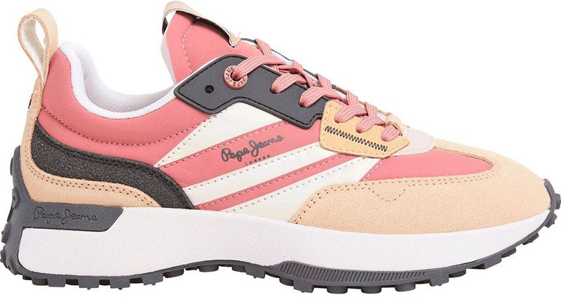 Pepe Jeans - Lucky Mains - Sneakers - Kleur - Materiaal