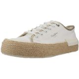 PEPE JEANS - SAMOI MIX - Sneakers - Wit - Lona - Details in Goud
