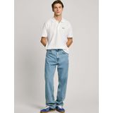 Pepe Jeans - PM582827 Duke Crew - Sweatshirt - Rood - Casual - 100% Duurzaam Katoen