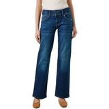 Venus - Straight Jeans - Medium Donker Indigo - Katoenmix