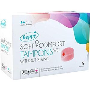 Beppy Soft+Comfort Tampons Wet, 8 stuks