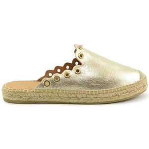 Kanna - KV8008 Dora - Slippers - Goud - Materiaal: Flash Metal Platino