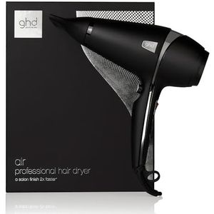 GHD - Air® - Professionele haardroger - Föhn met 2100 watt, geavanceerde ionen technologie, voor supersnel drogen van je haar, 3m kabel - (zwart)