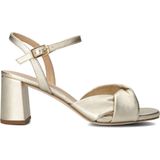 Unisa - Medway - Sandalen - Geel - Goud - Blokhak 7 cm