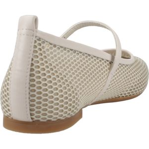 Unisa - Albega - Ballerina's - Zwart - Leer