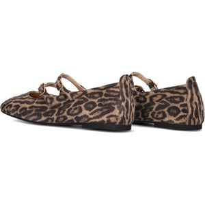 Unisa - Berley - Ballerina's - Taupe - Leer - Rubber Zaal