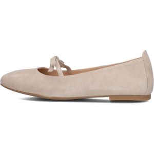 Unisa - Betar - Ballerina's - Beige - Leer