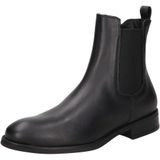 Unisa - Barty - Chelsea Boot - Zwart - Glad Leer
