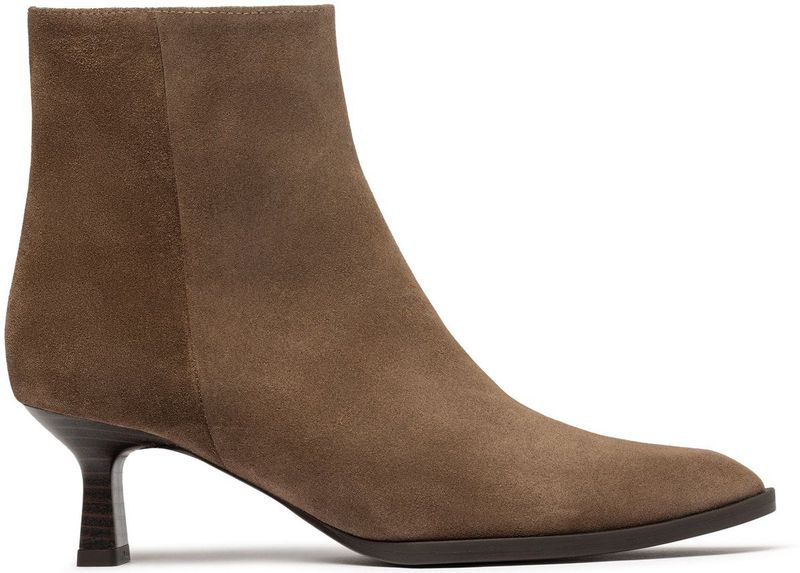 Unisa - Lomas - Enkellaarsjes - Taupe - Suède