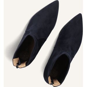 Unisa Jake Enkellaarsjes - Enkelboots met rits - Dames - Donkerblauw - Maat 35