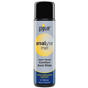 pjur Analyse me! Comfort Water Anal Glide glijmiddel op waterbasis voor aangenaam anaal verkeer (100 ml)