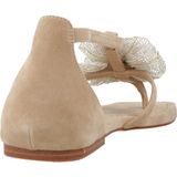 Alma EN Pena - Bloemsandaal - Beige - Sandaal met Gesp