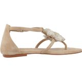 Alma EN Pena - Bloemsandaal - Beige - Sandaal met Gesp