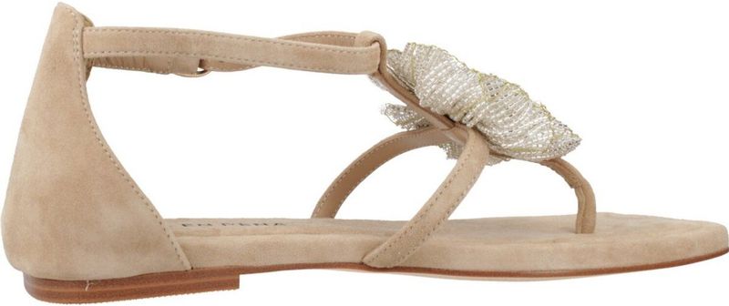 Alma EN Pena - Bloemsandaal - Beige - Sandaal met Gesp
