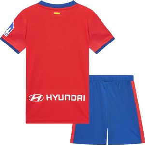 Atlético Madrid - Thuis Tenue - Rood/Wit - Hoogwaardige Materialen