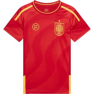 Spanje - Thuis Shirt - Kinderen - Lamine Yamal - Voetbalshirt - Rode Kleur