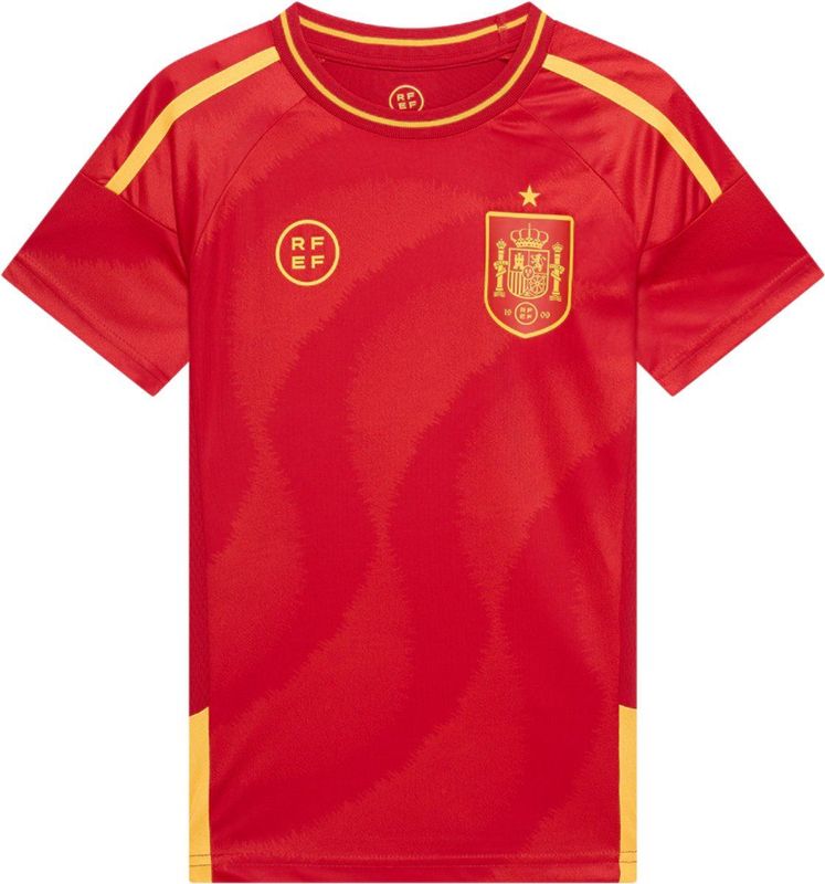 Spanje - Thuis Shirt - Kinderen - Lamine Yamal - Voetbalshirt - Rode Kleur