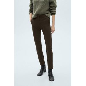 Mango - Slim Fit Pantalon - Kaki