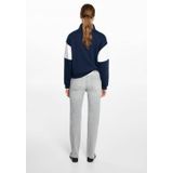 MANGO TEEN Jeans - Grijs - Denim - Rechte Pasvorm - 5-Pocket Design