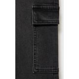 MANGO TEEN - Flared Jeans - Grijs - Denim - Regular Waist