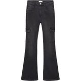 MANGO TEEN - Flared Jeans - Grijs - Denim - Regular Waist