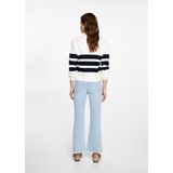 Mango - Flared Jeans - Stretchdenim - Cropped Lengte - Regular Waist