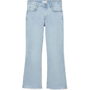 Mango - Flared Jeans - Stretchdenim - Cropped Lengte - Regular Waist