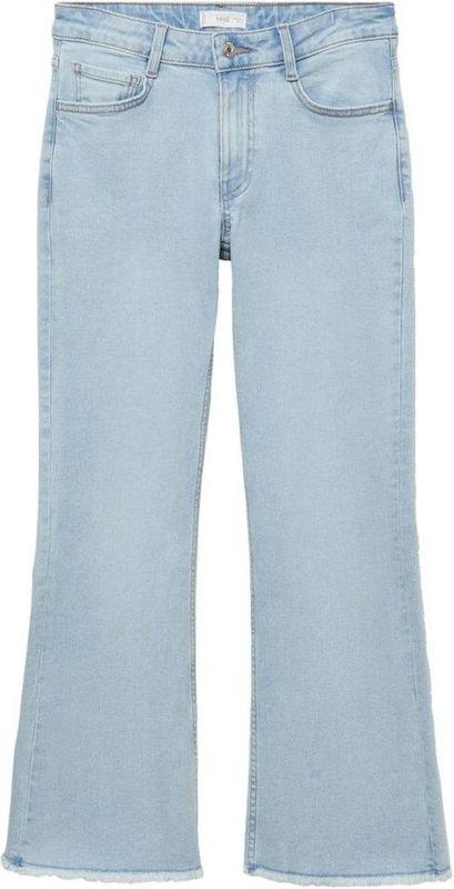 Mango - Flared Jeans - Stretchdenim - Cropped Lengte - Regular Waist