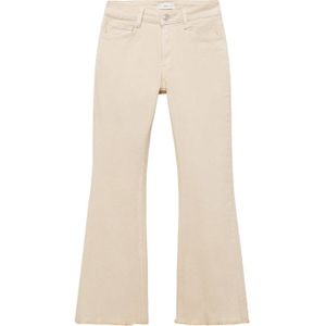 MANGO TEEN - Broek - Pastelgrijs - 5-pocket ontwerp - Stretchy Elastaan