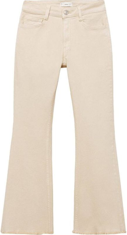 MANGO TEEN - Broek - Pastelgrijs - 5-pocket ontwerp - Stretchy Elastaan