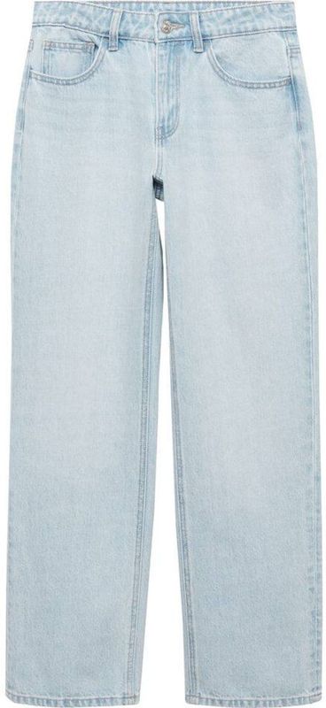 MANGO TEEN Jeans - Lichtblauwe Denim - 100% Katoen - Regular Waist